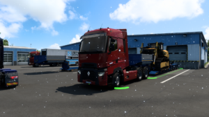 man truck heavy cargo